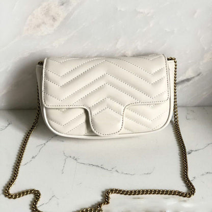 Heart V Wave Designer Crossbody Bag