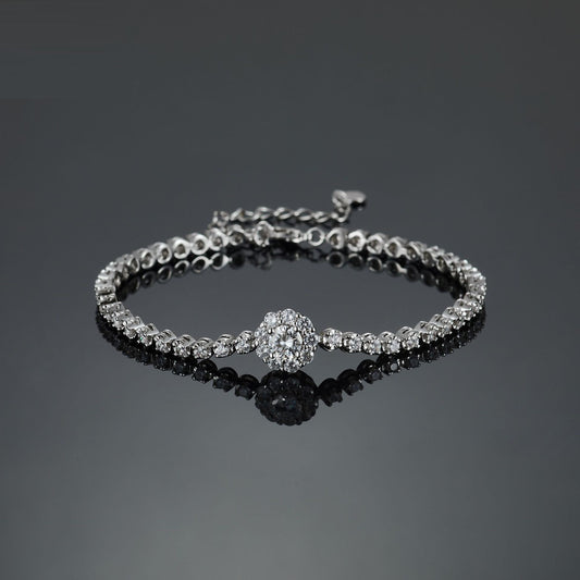 White Gold Diamond Bracelet