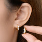 Gold Huggie Earrings