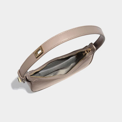 Leather Small Casual Handbag