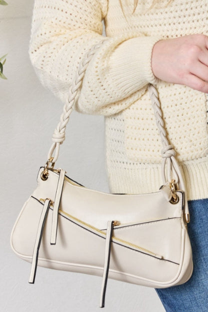 New Braided Strap Shoulder Bag