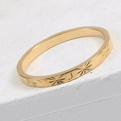 18k Gold Shine Ring