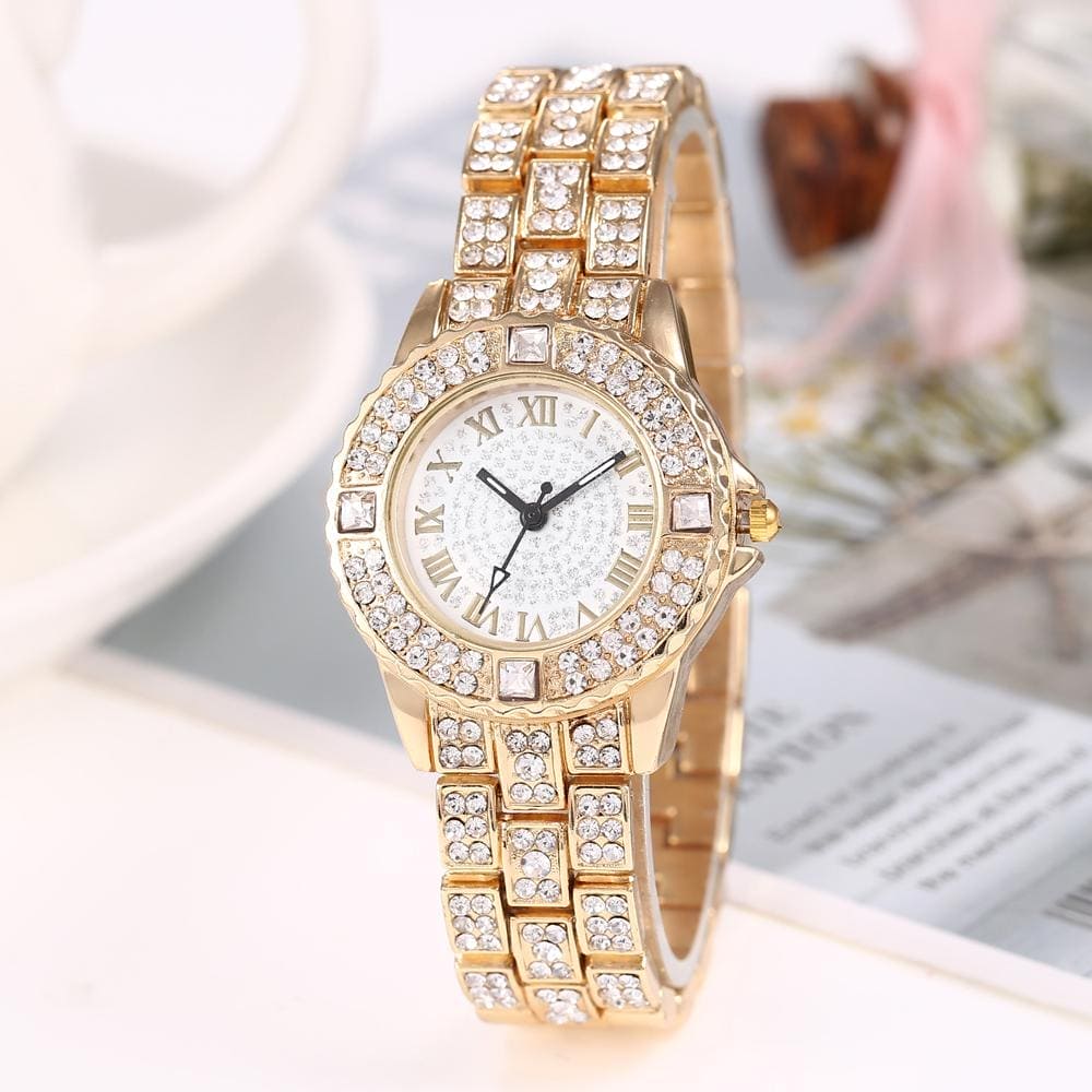 Women's Diamond Belt Watch