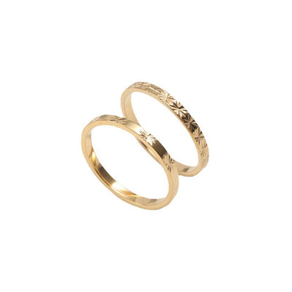 18k Gold Shine Ring