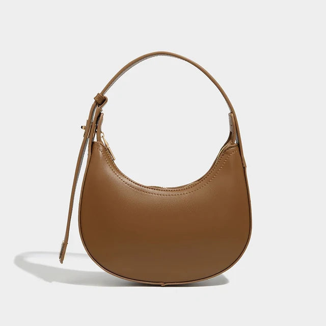 Leather Small Casual Handbag