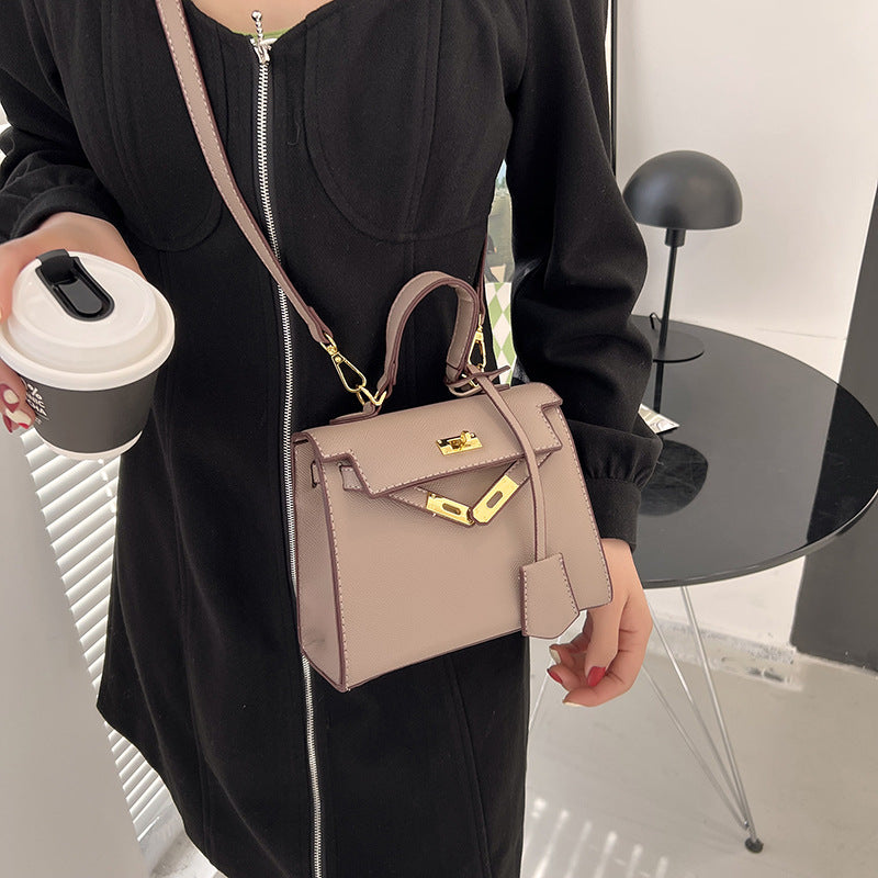 Solid Color Handbag