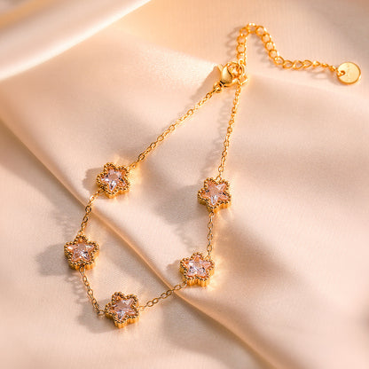 Clover Gold Bracelet