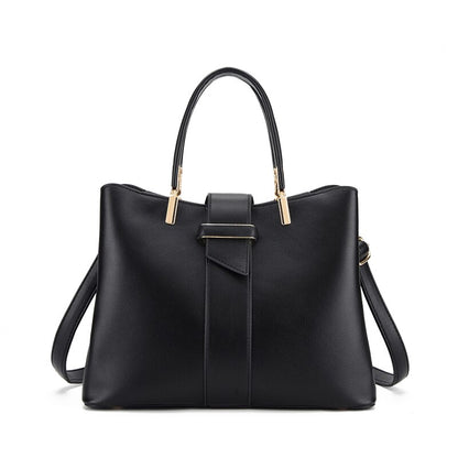 Women's Solid Leather Bag