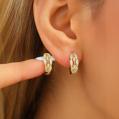 Luxurious Hollow Out Earrings