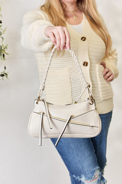 New Braided Strap Shoulder Bag