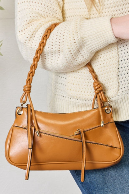 New Braided Strap Shoulder Bag