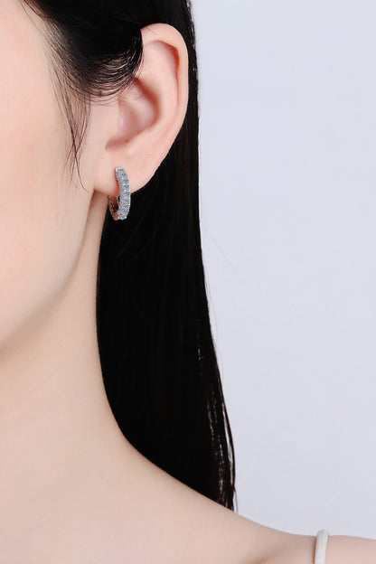 Huggie Diamond Earrings