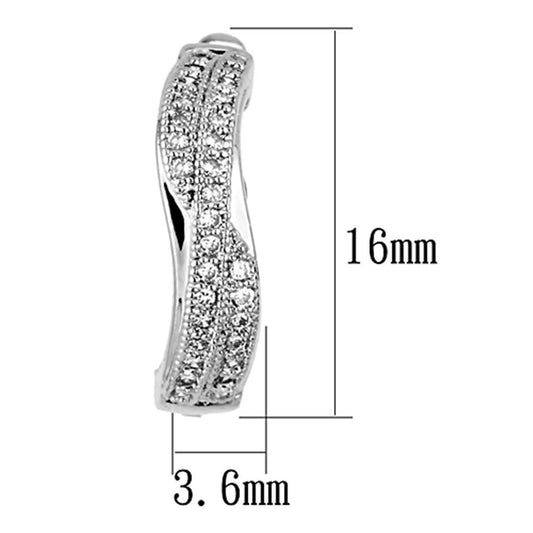 Twist & Turn Diamond Earrings
