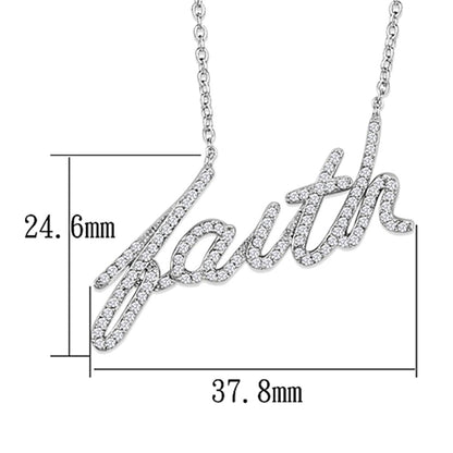 Diamond Faith Necklace