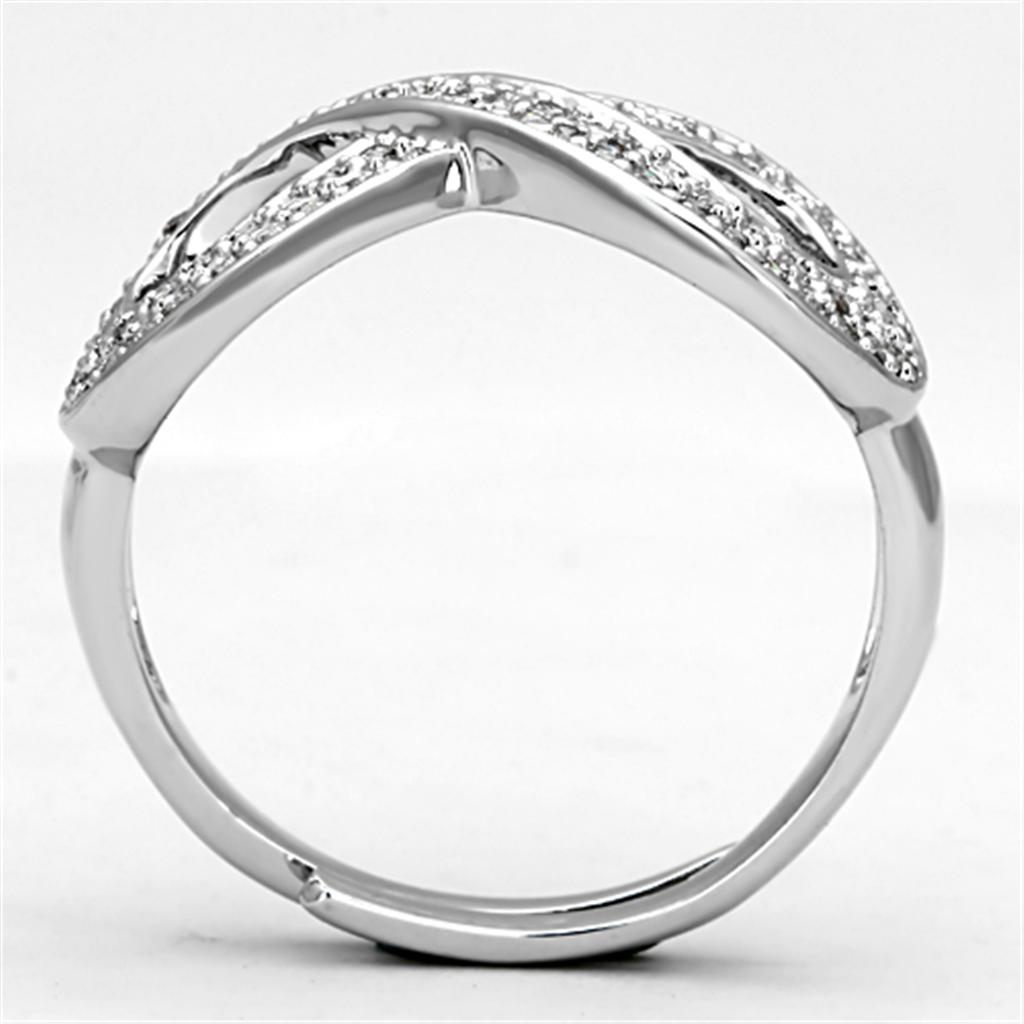 Genuine Diamond Sterling Sliver Ring