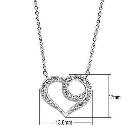 Heart Cut Diamond Necklace