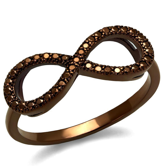 Coffee Light Brass Ring