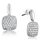 White Diamond Earrings