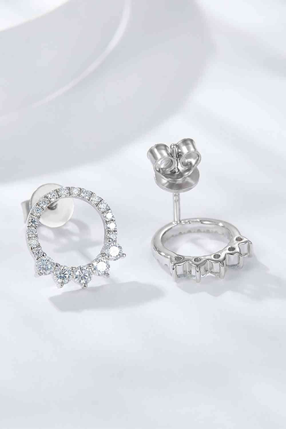 Platinum-Diamond Earrings