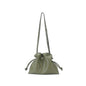 Crossbody Bucket Leather Shoulder Bag