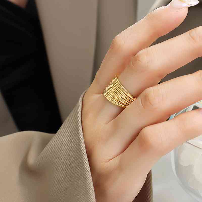 Gold Open Ring