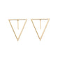 Simple Triangle Earrings