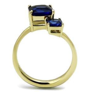 Royal Blue Gold Ring