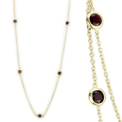 Garnet Layering Necklace