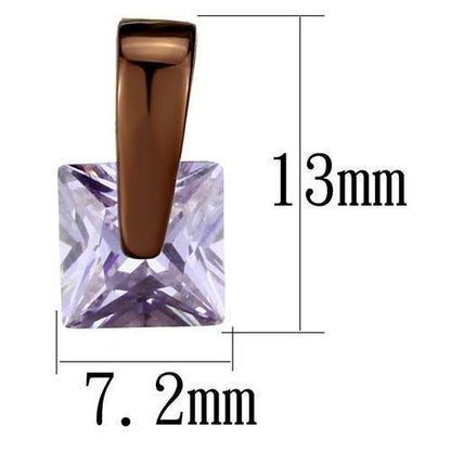 Flat Square Drop Earrings