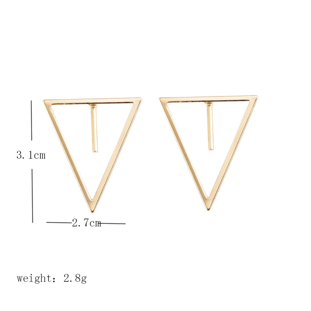 Simple Triangle Earrings