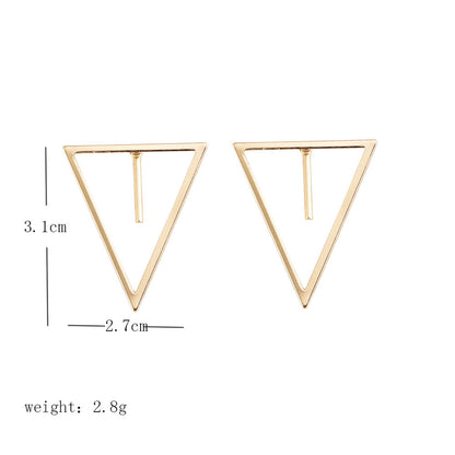 Simple Triangle Earrings