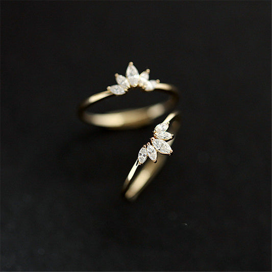 Gold Crown Rings