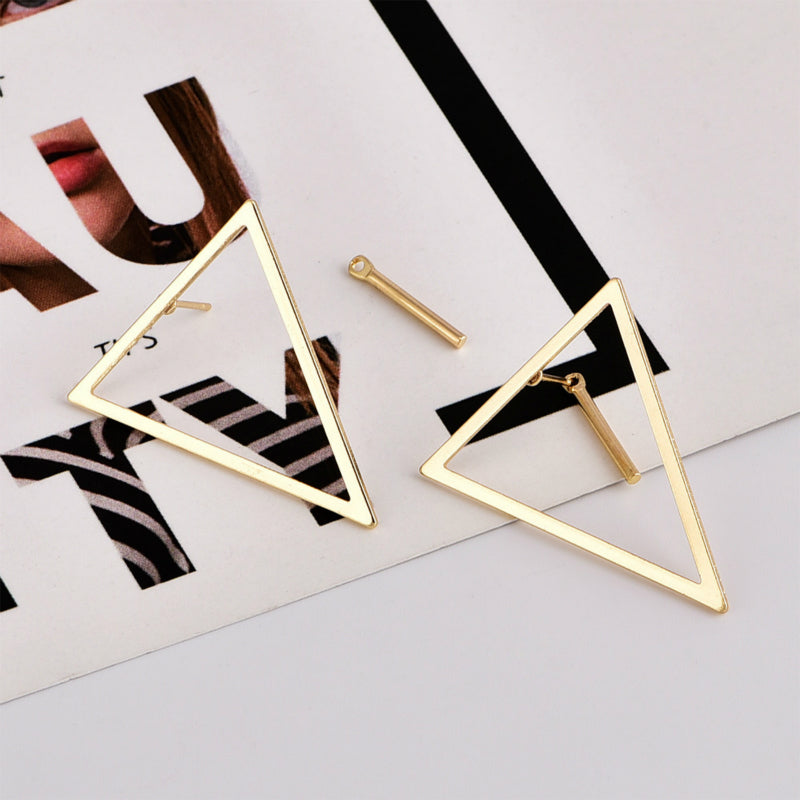 Simple Triangle Earrings