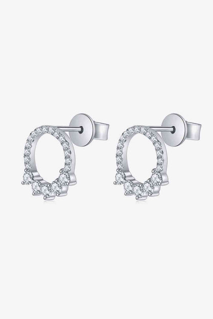 Platinum-Diamond Earrings