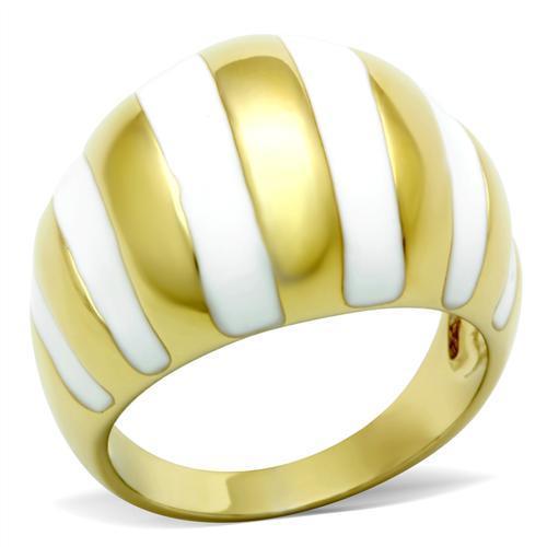 Gold And White Brass Ring