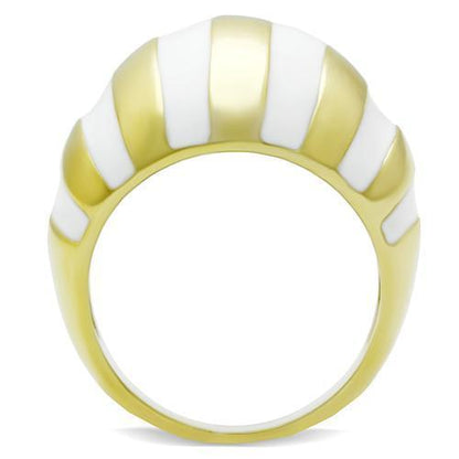 Gold And White Brass Ring