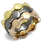 Tricolor Brass Ring