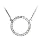 Diamond Circle Necklace